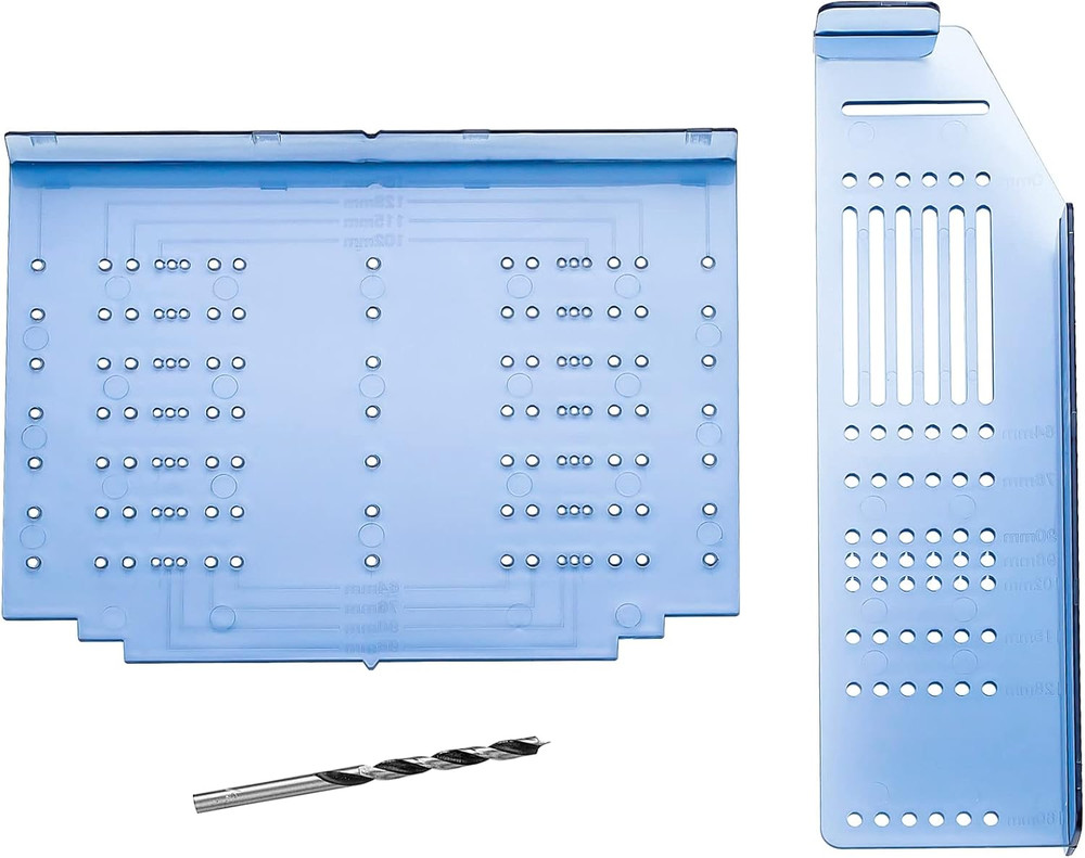 Kitchen Cabinet Pulls Installation Jig Drill Mounting Template for Cabinet Knobs