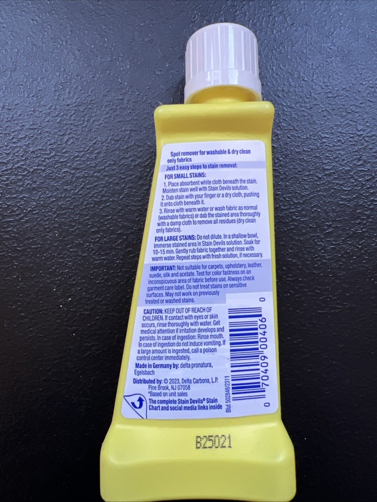 Carbona Stain Devils Blood, Dairy, & Ice Cream Stain Remover