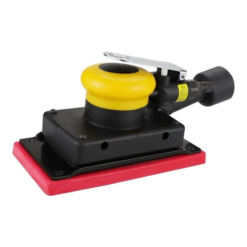 Air Orbital Square Sander Polishing Machine Rectangular Air Sander Pad Grinder