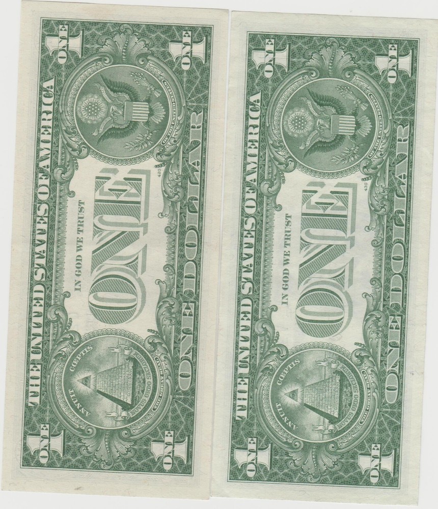 2 1957-1A-1-B Silver Certificates(About Unc.)