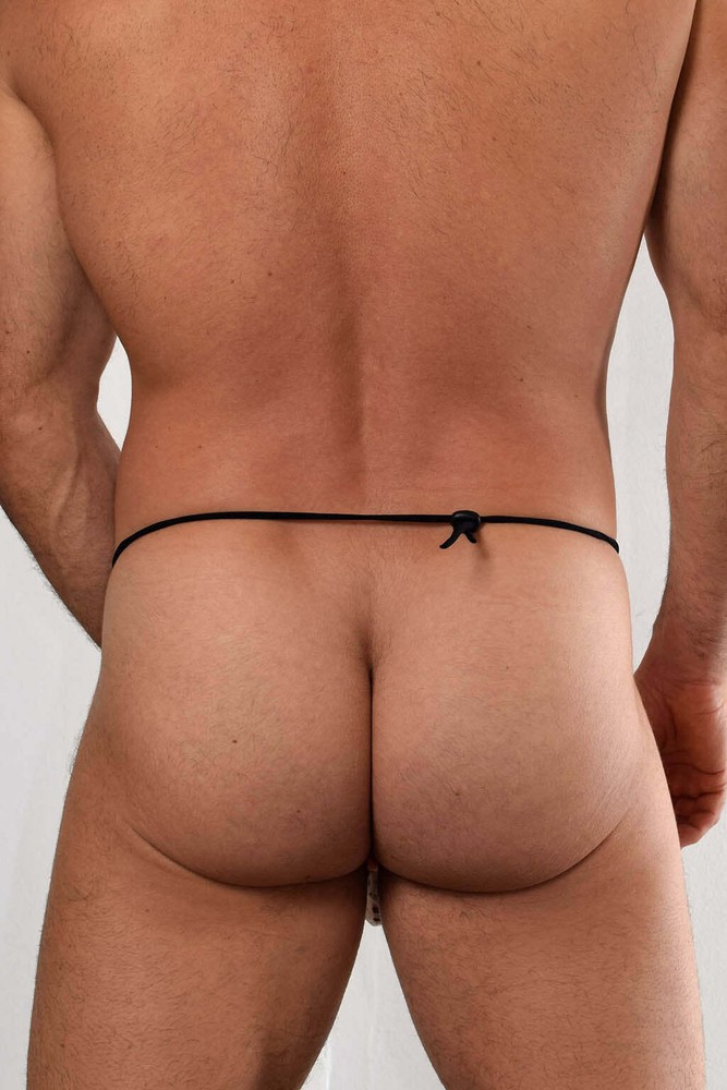 BfM Mens Sheer Mesh Swim Pouch