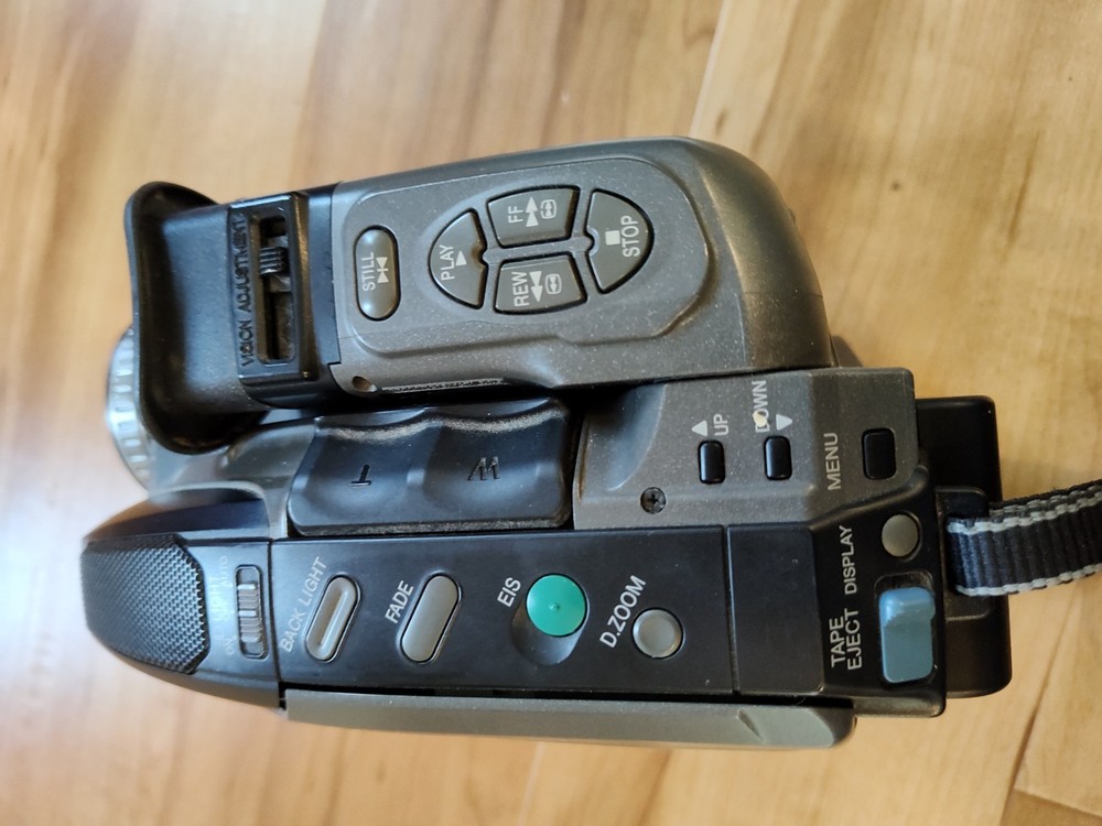 panasonic vhs camcorder tested