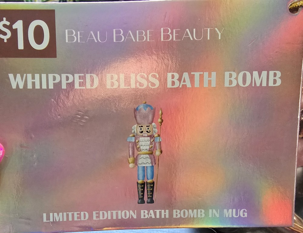 Nutcracker Mug & Whipped Bliss Bath Bomb...70% OFF