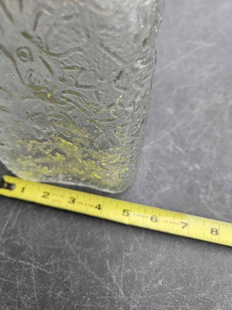 Vintage Anchor Hocking Thin Refrigerator Bottle Embossed Side Spout