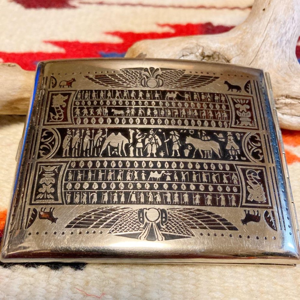Vintage Cigarette Card Case