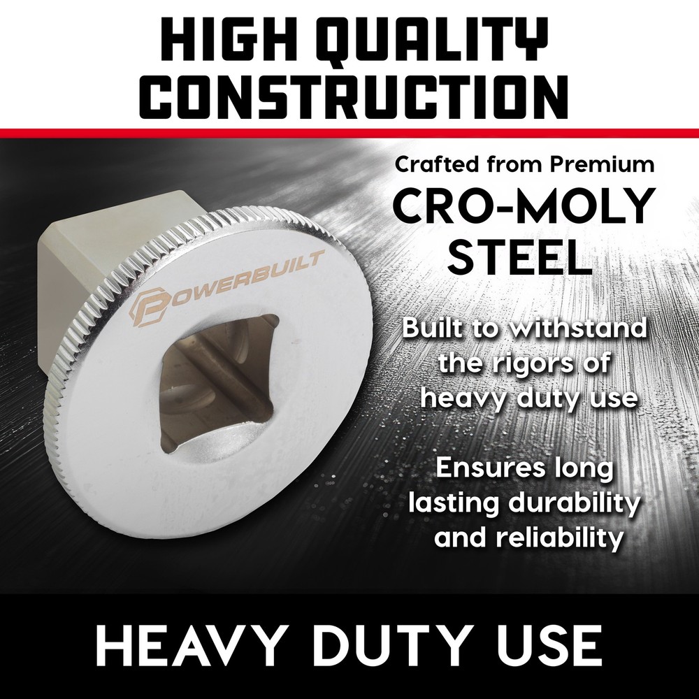 Powerbuilt 3 Piece Low Profile Socket Adapter Set - 643066ECE