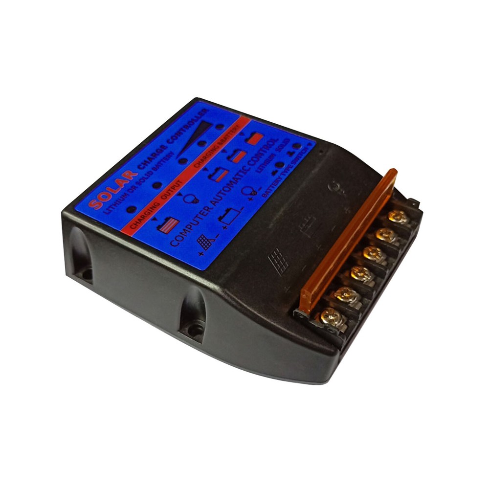 Solar Photovoltaic Charge Controller 20A 12V Solar Panel Battery Controller Blue