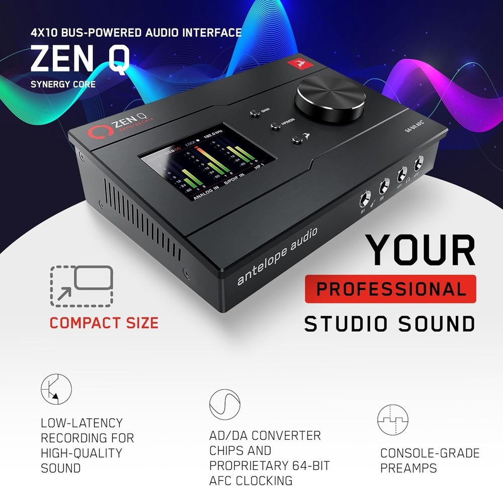 Antelope Audio Zen Q Synergy Core Thunderbolt Audio Interface