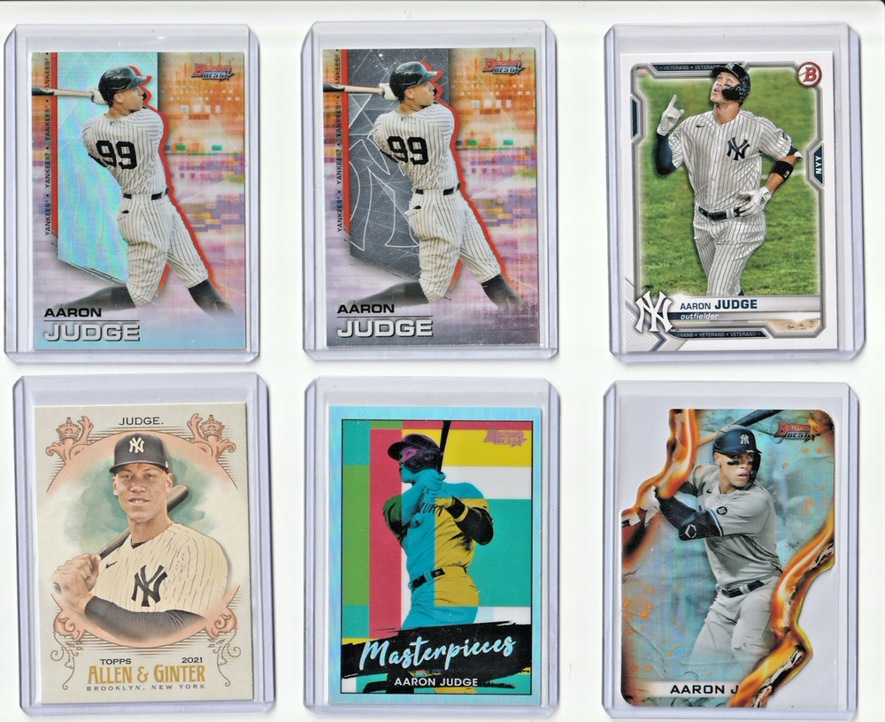 Aaron Judge Variations, Parallels, Inserts, and Base 2015-2025 - Pick Your Card!