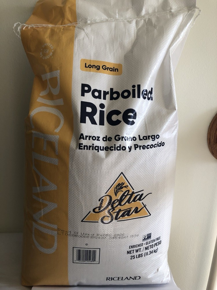 Delta Star Long Grain Parboiled Rice 25Lbs.