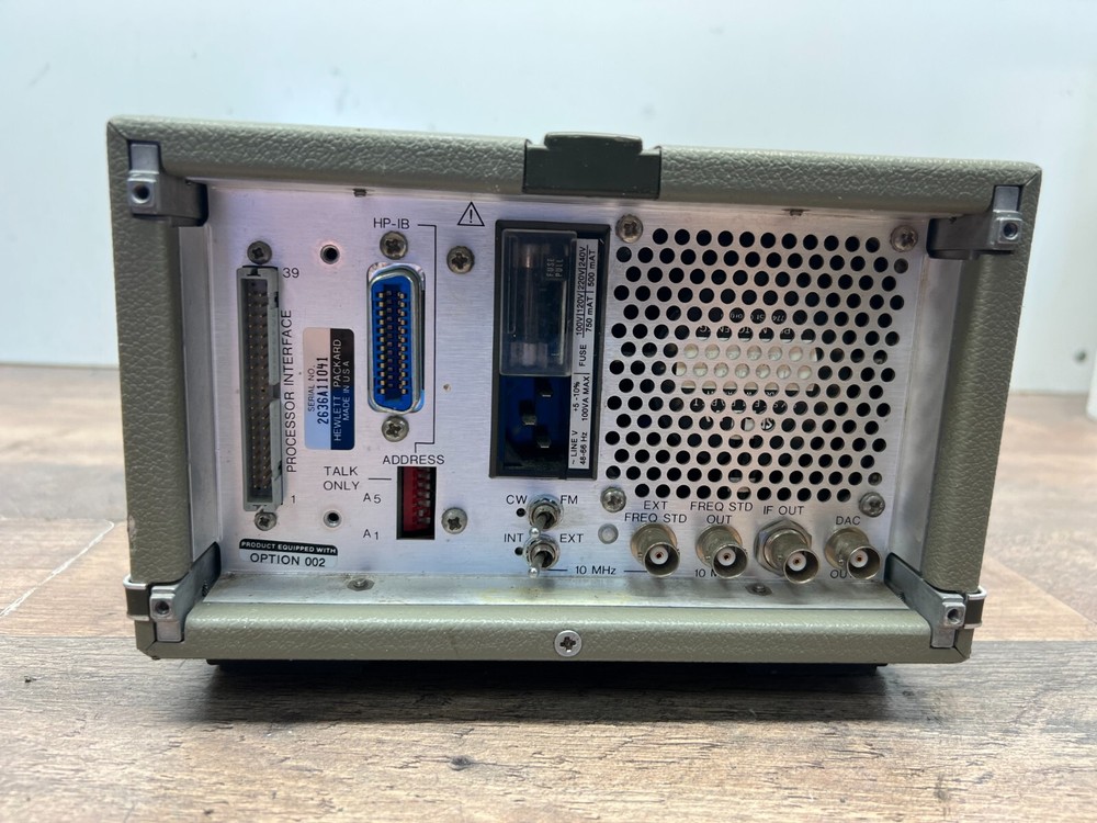HP Agilent 5342A Microwave Frequency Counter OPT 002