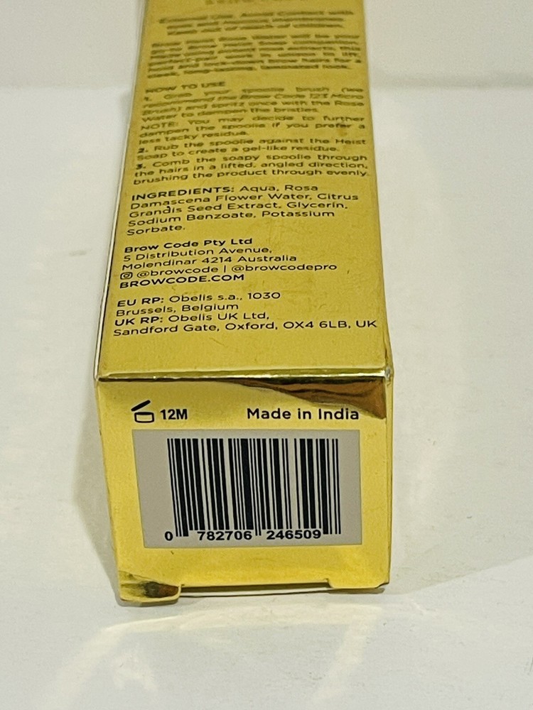 Brow Code - Brow Heist - Rose Water Spray - 1.01 fl oz/30 ml
