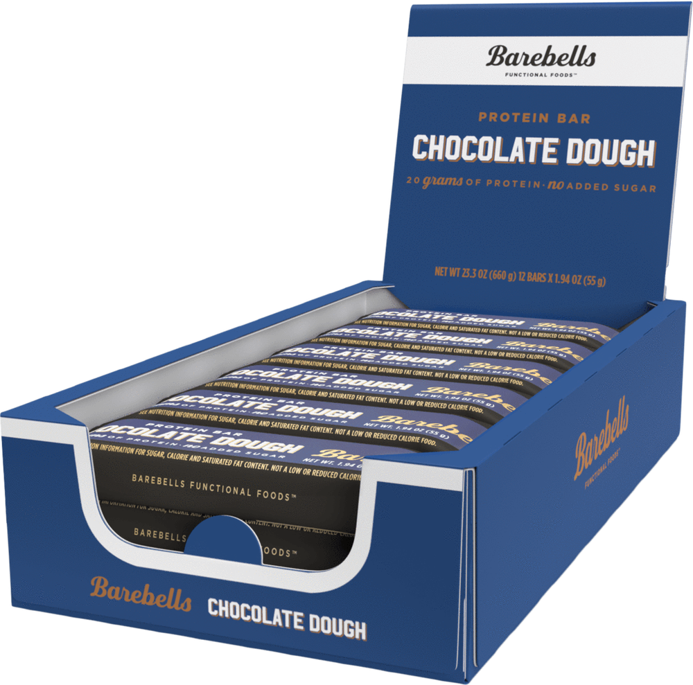 Barebells Protein Bar Chocolate Dough 12 Bars Barebell Bars