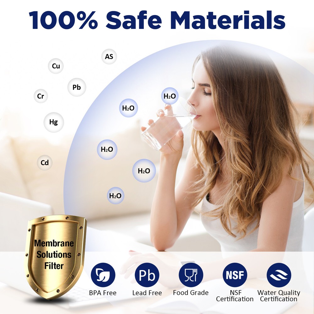 20 Pack 10" x 4.5" String Wound Sediment Water Filter 1/5/10 Micron for Big Blue