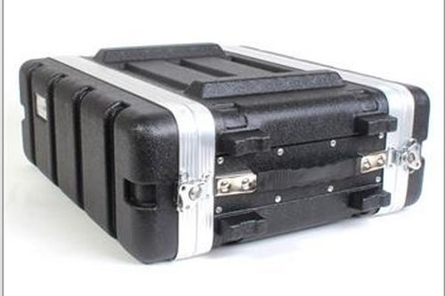 Rack Case 3U Space Medium 12 Inch Deep Shell Light Weight, DJ Economical, Screws