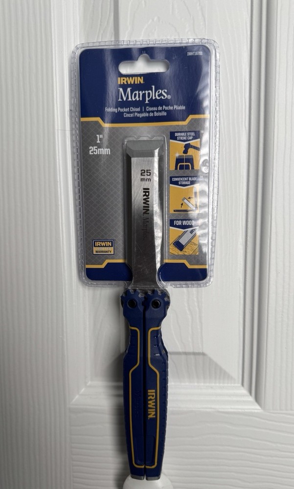 Irwin Marples 25mm 1-inch Folding Pocket Chisel