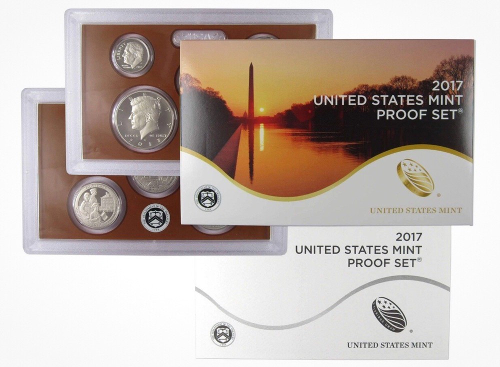 2017 Clad Proof Set U.S. Mint Original Government Packaging OGP COA