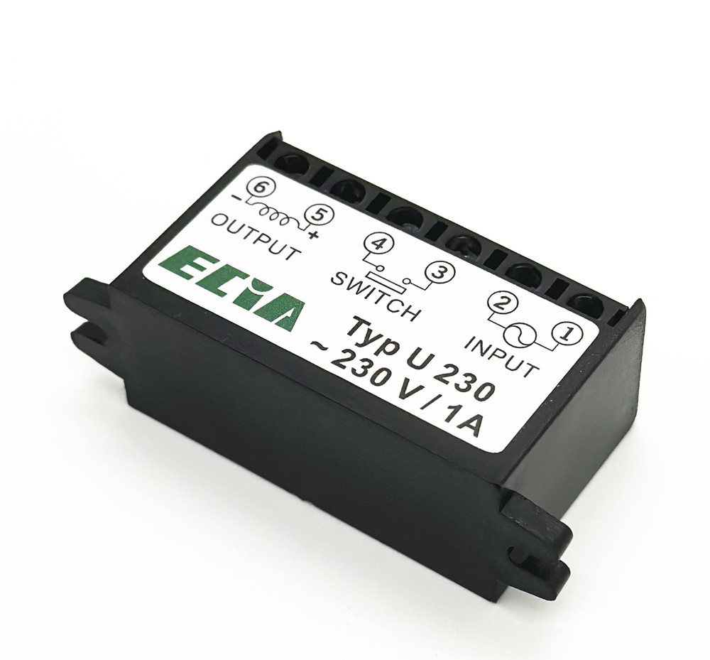 ECIA TYP U230 230V/1A brake rectifier module