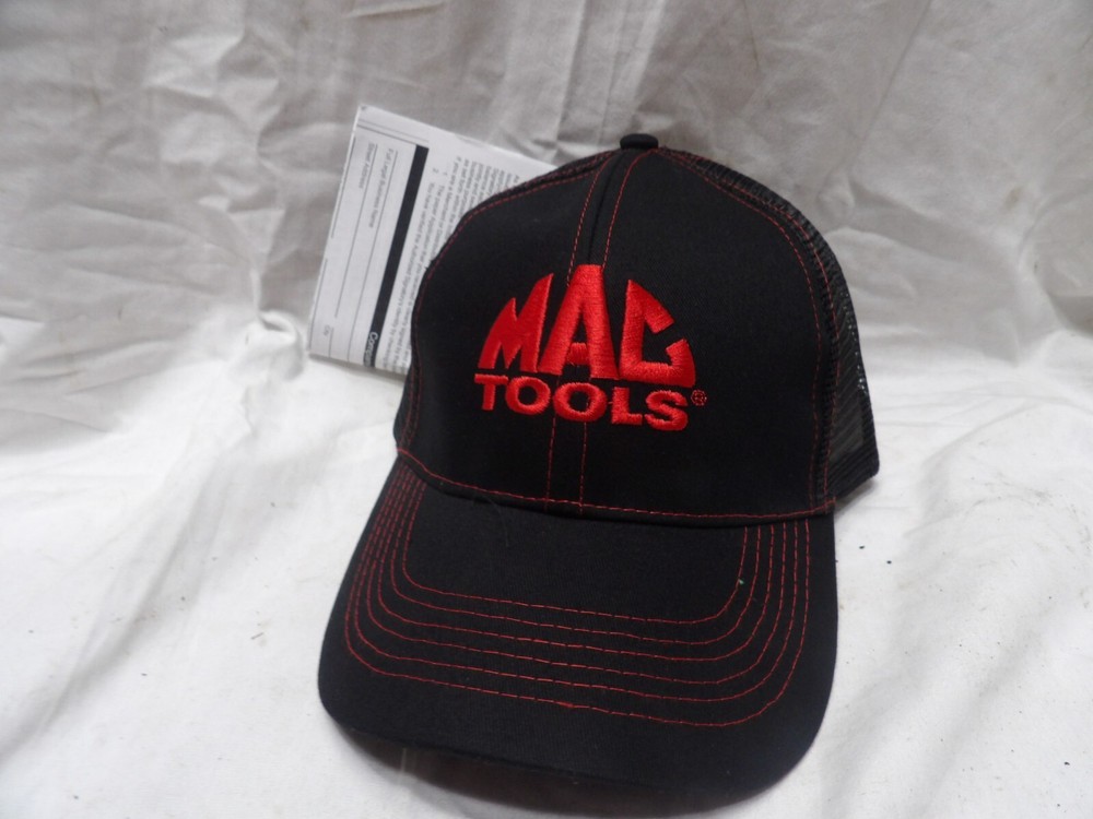 MAC Tools Cap Red Stitching