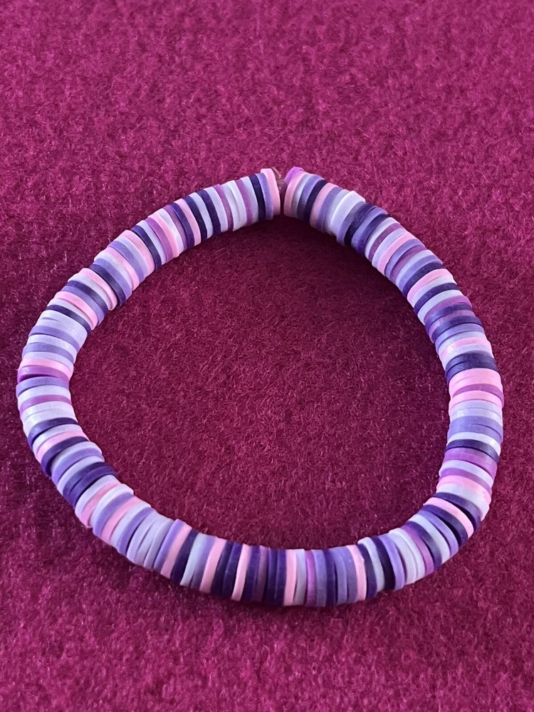 Handmade Clay Bead Bracelets