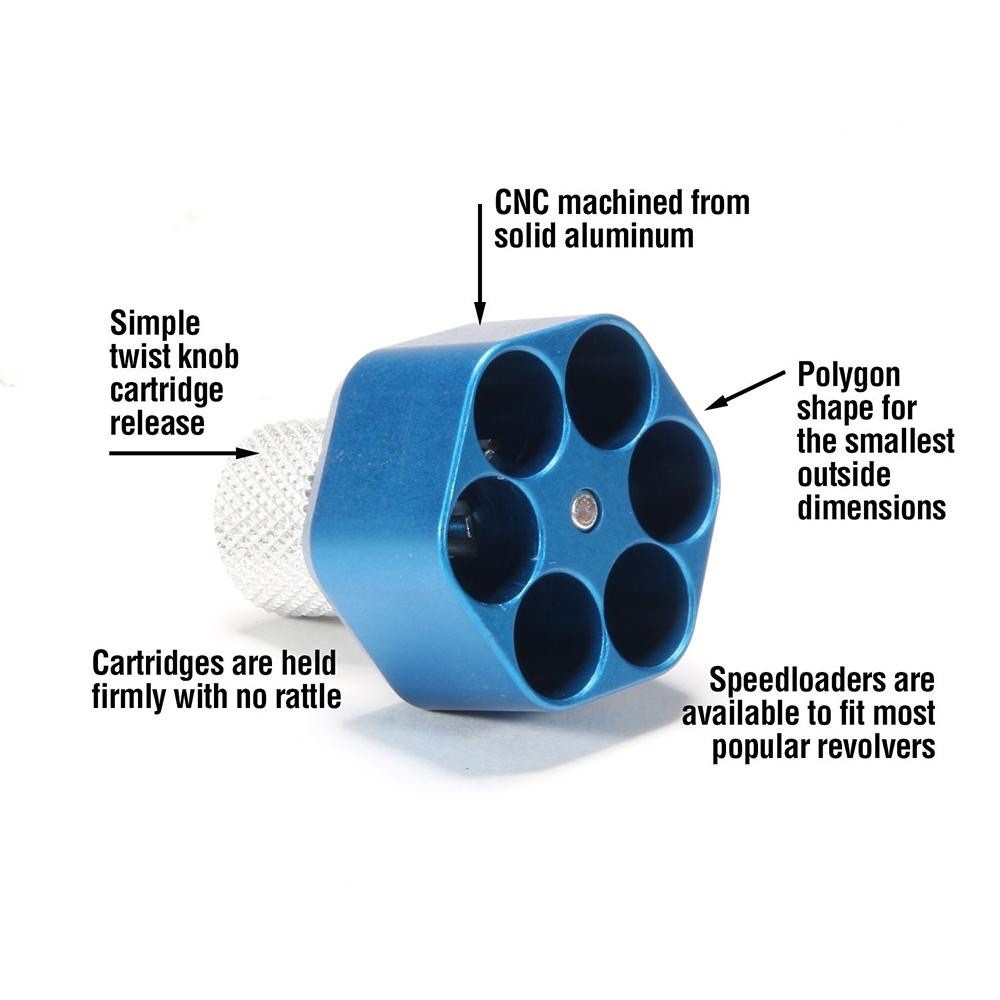 Pachmayr S&W L Frame & Ruger GP100, Colt Python Speedloader 6 rd - 02654