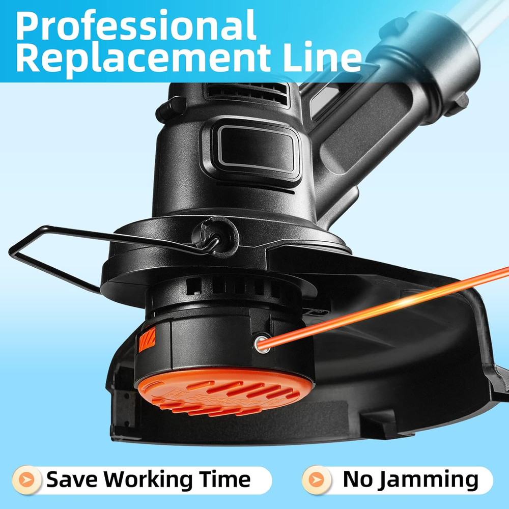 Weed Eater String, 080 String Trimmer Line of 416-Feet, Heavy Duty Weed Wacker S