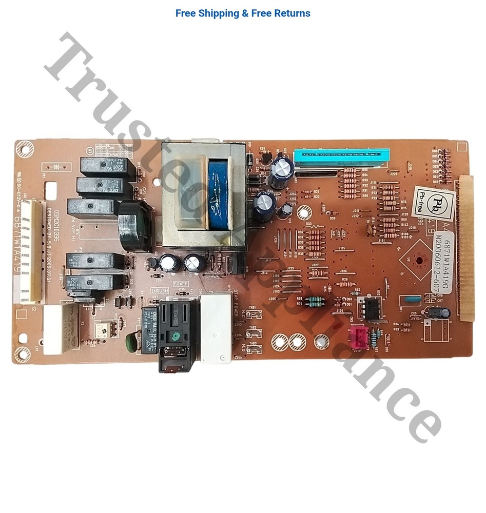 LG MICROWAVE CONTROL BOARD PART # 6871W1A419K