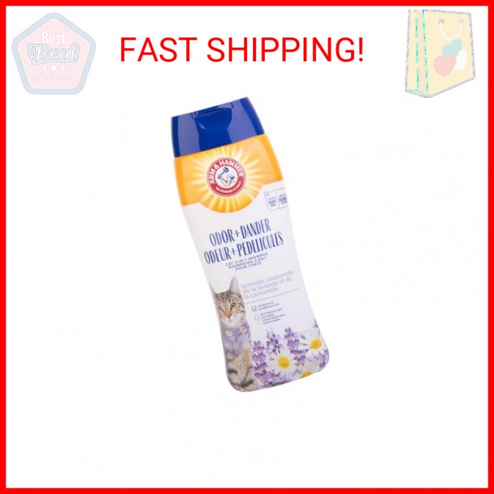 2-in-1 Deodorizing Dander Removing Cat Shampoo