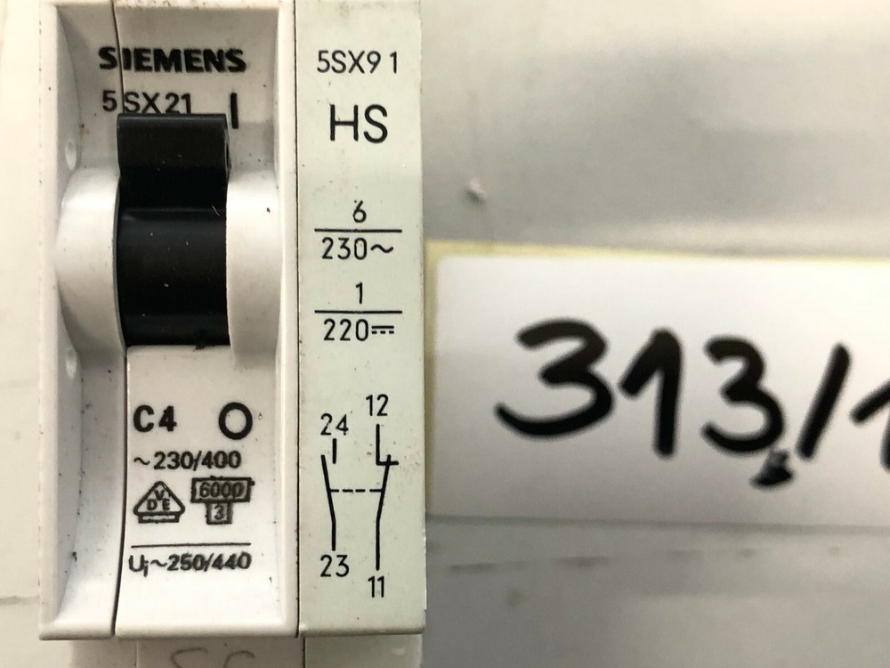 Siemens 5SX21 + 5SX91 HS