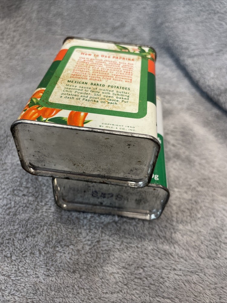 schilling spice tins