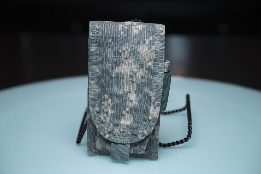 Pre MSA Paraclete Double Mag Pouch Molle ACU Pattern