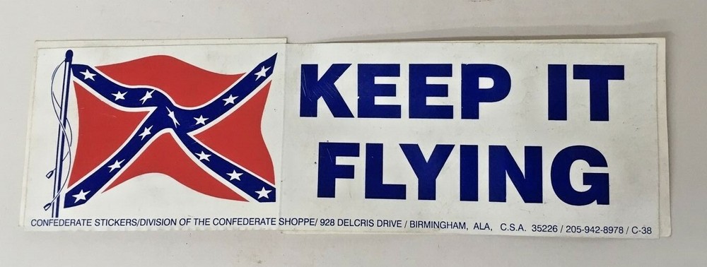 Keep It Flying Bumper Sticker 10" x 3"