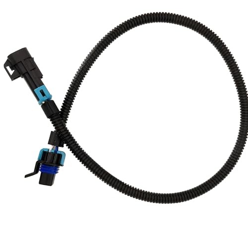 Oxygen Sensor Extension Harness 24" (4-Pin Square, Black) — Pigtail OE PT2374