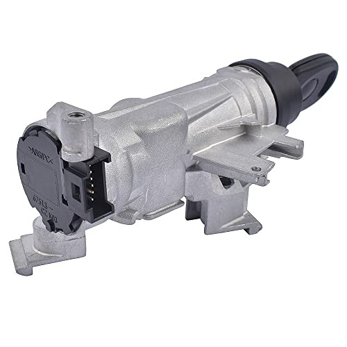 Ignition Switch with Lock Cylinder Key Replacement for VW Beetle Golf Jetta