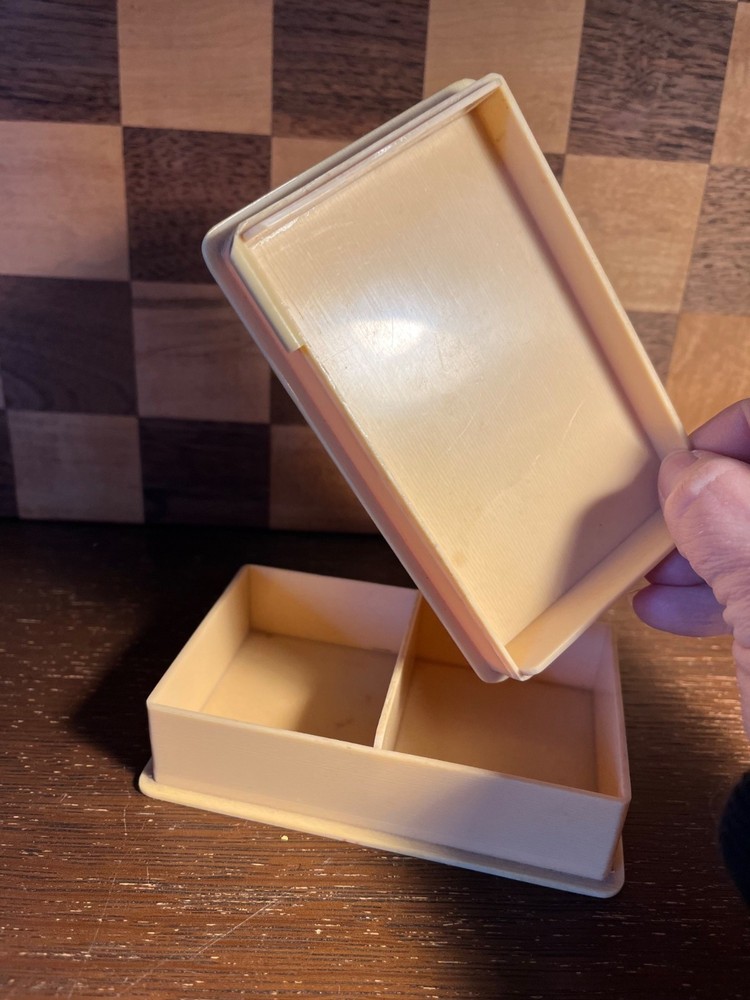 Vintage Celluloid Vanity Box, missing hinge