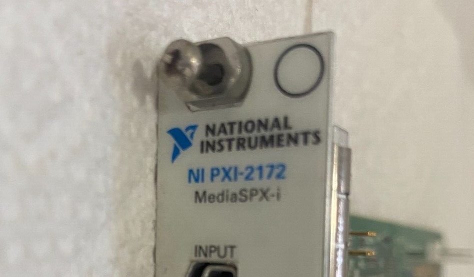 National Instruments PXI-2172 Digital Video Analyzer