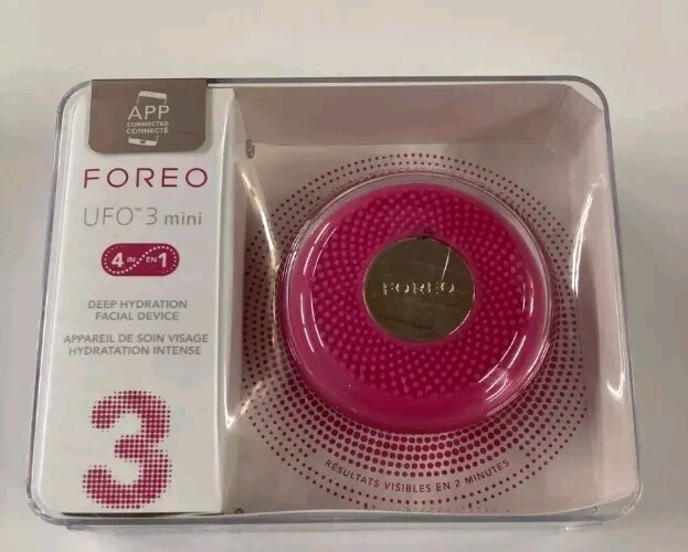 FOREO UFO 3 MINI Deep Hydration Facial Mask Infuser LED Therapy