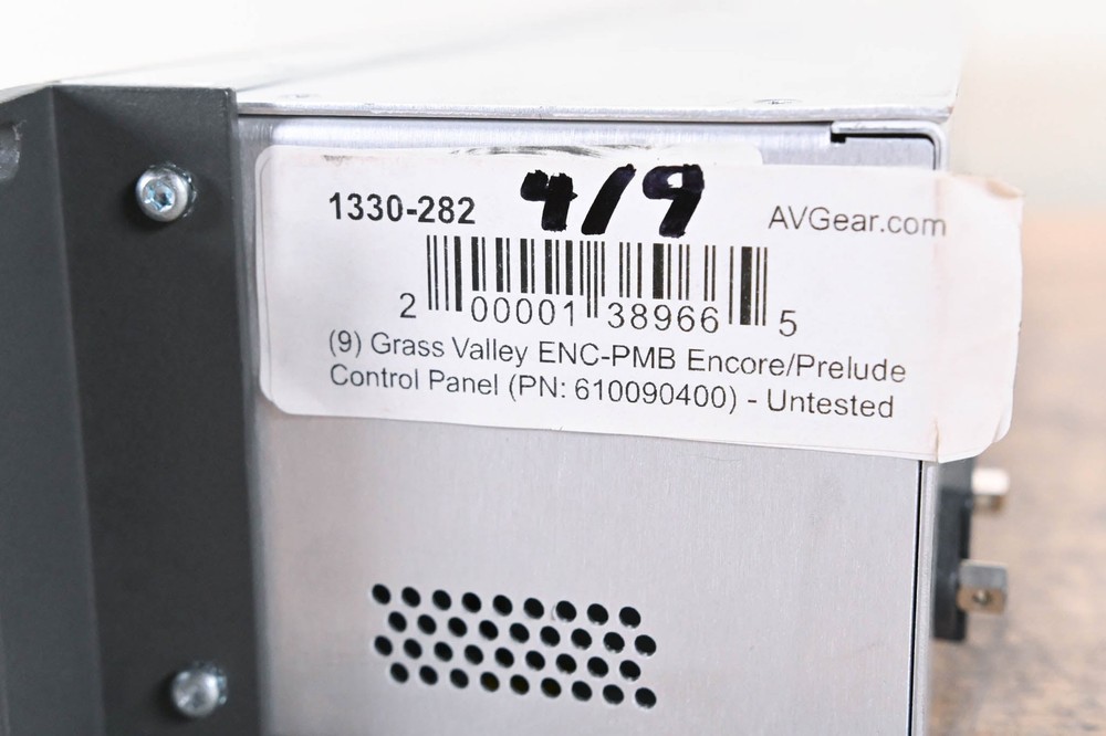 Grass Valley ENC/PRE-PMB Multi-Bus Control Panel CG00555