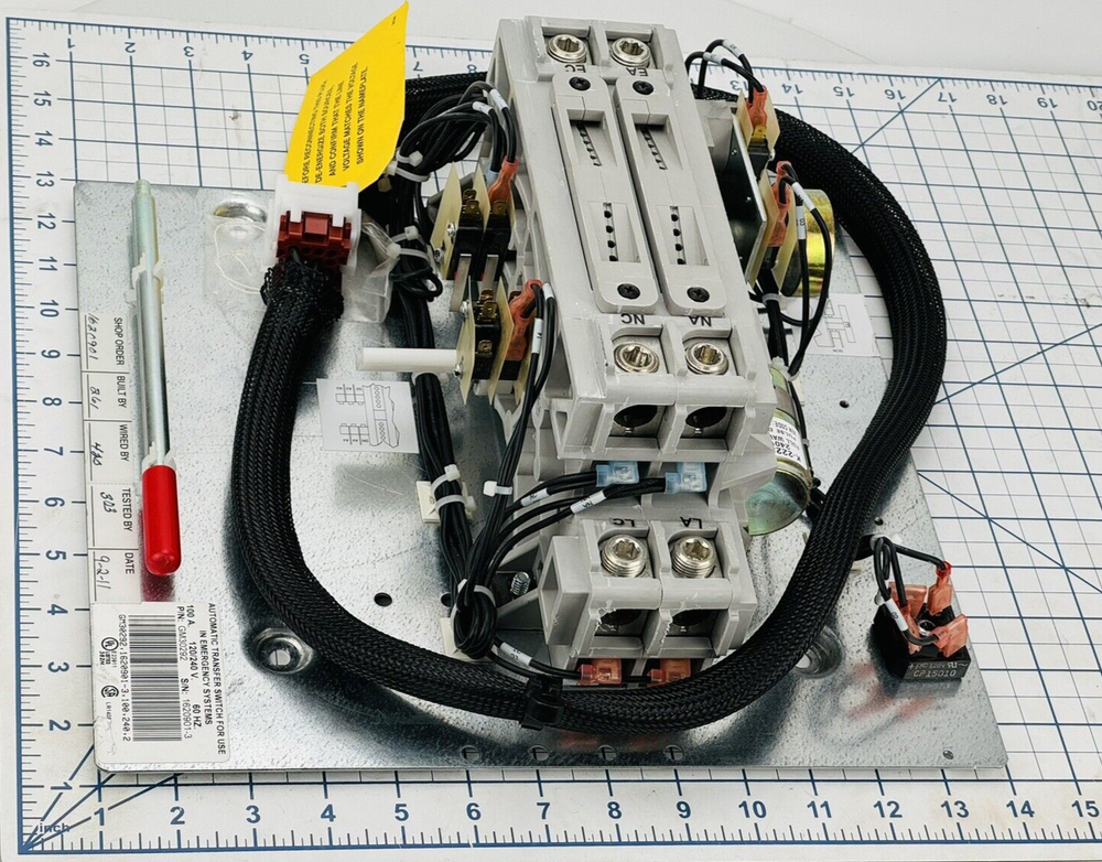 Zenith Kohler GM30292 100A Automatic Transfer Switch For Use In Emergency System
