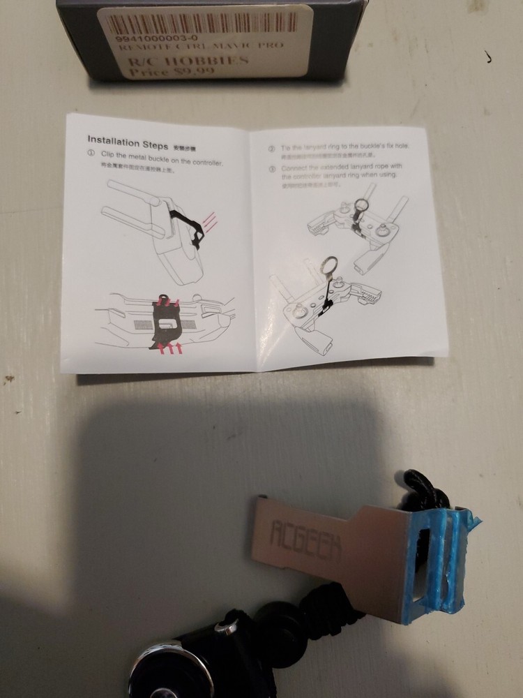 RC GEEK Remote Control Lanyard Kit For DJI Spark Mavic