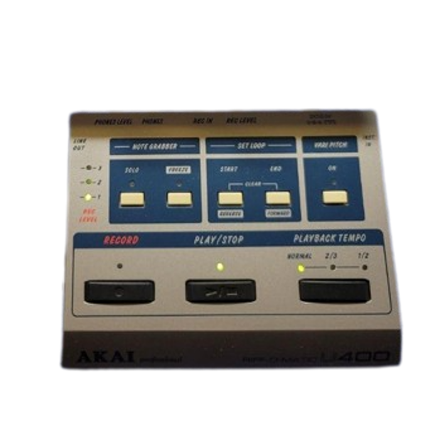 AKAI U400 Sampler Looper Variable Tempo Constant Pitch Recorder Excellent-