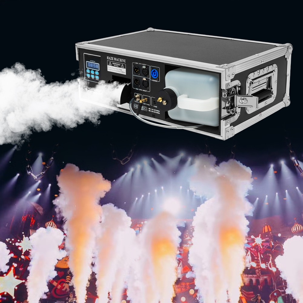 Stage Mist Haze Machine 3.5L with Flight Case Package Stage Effect Hazer 1500W