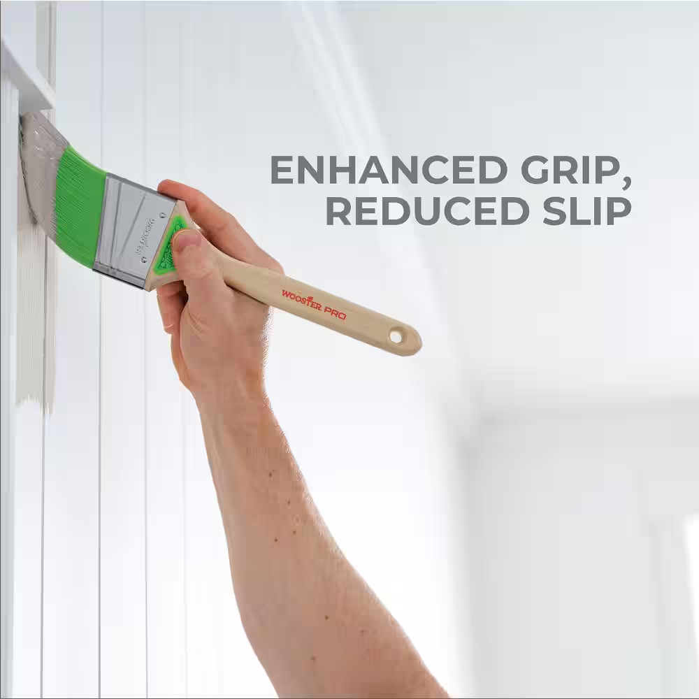 2-1/2 In. Griptech Polyester Thin Angle Sash Brush