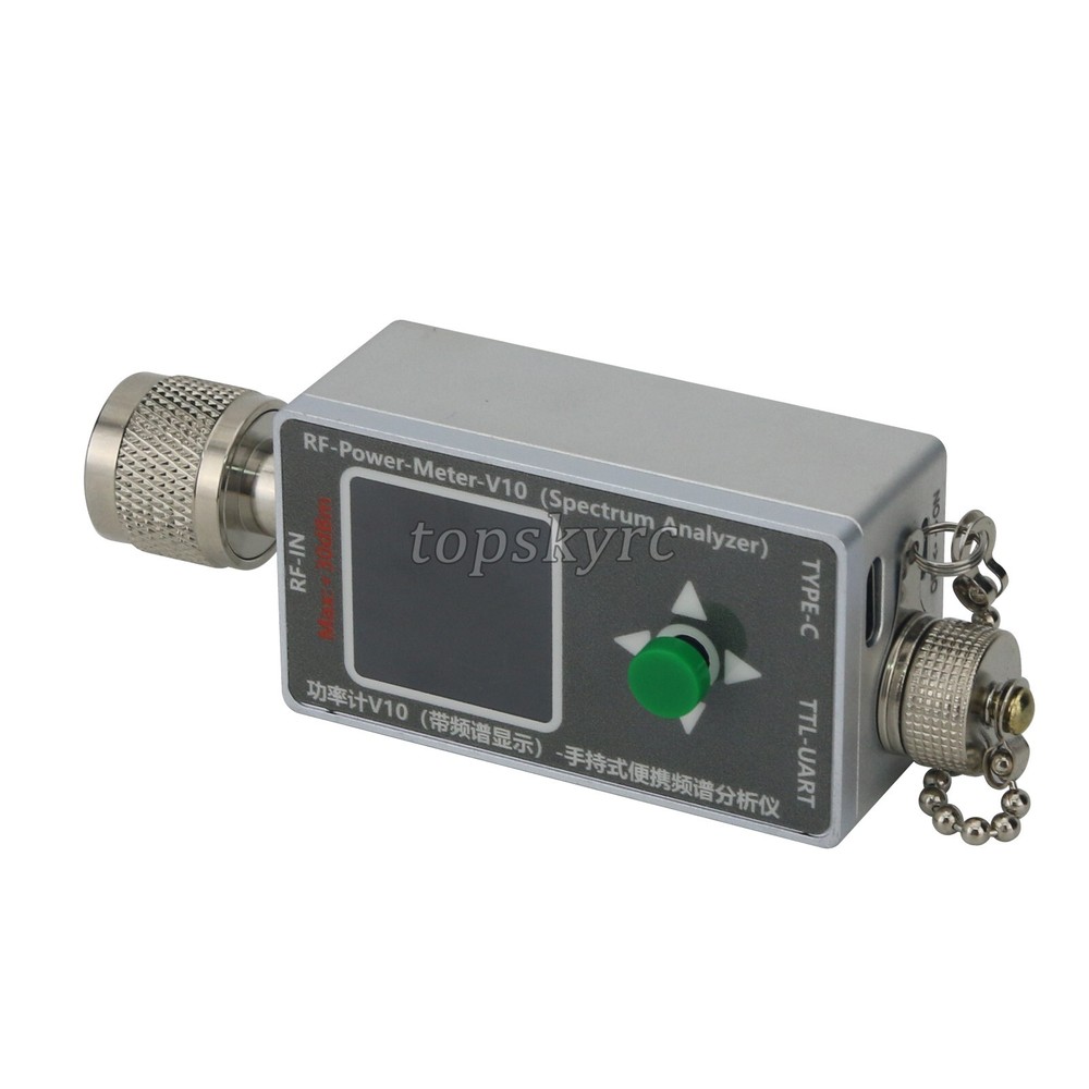 RF Power Meter Handheld Spectrum Analyzer w/Spectrum Display RF-Power-Meter-V10