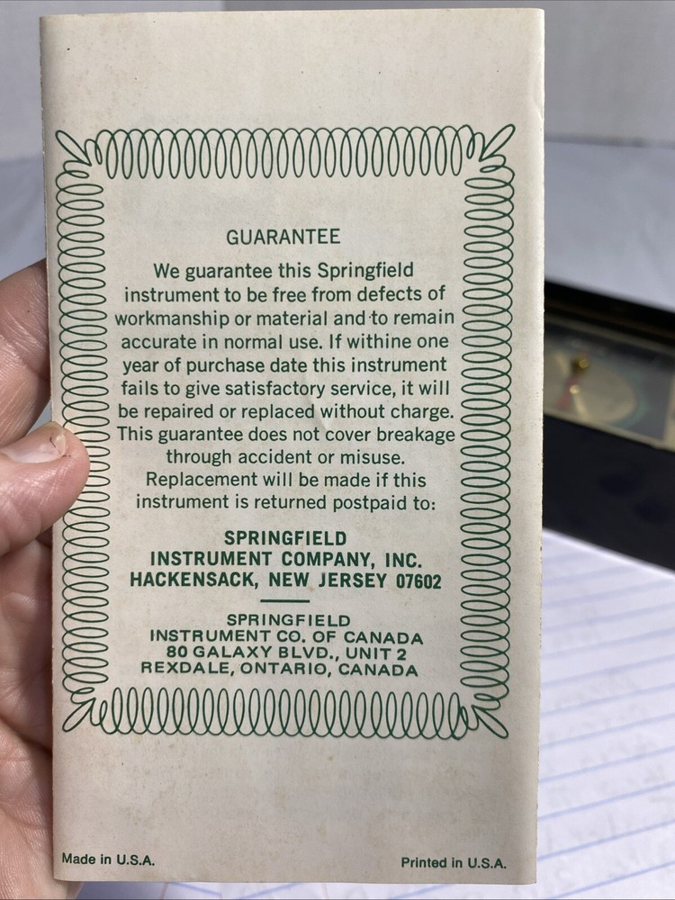 Springfield Apollo Desk Weather Station