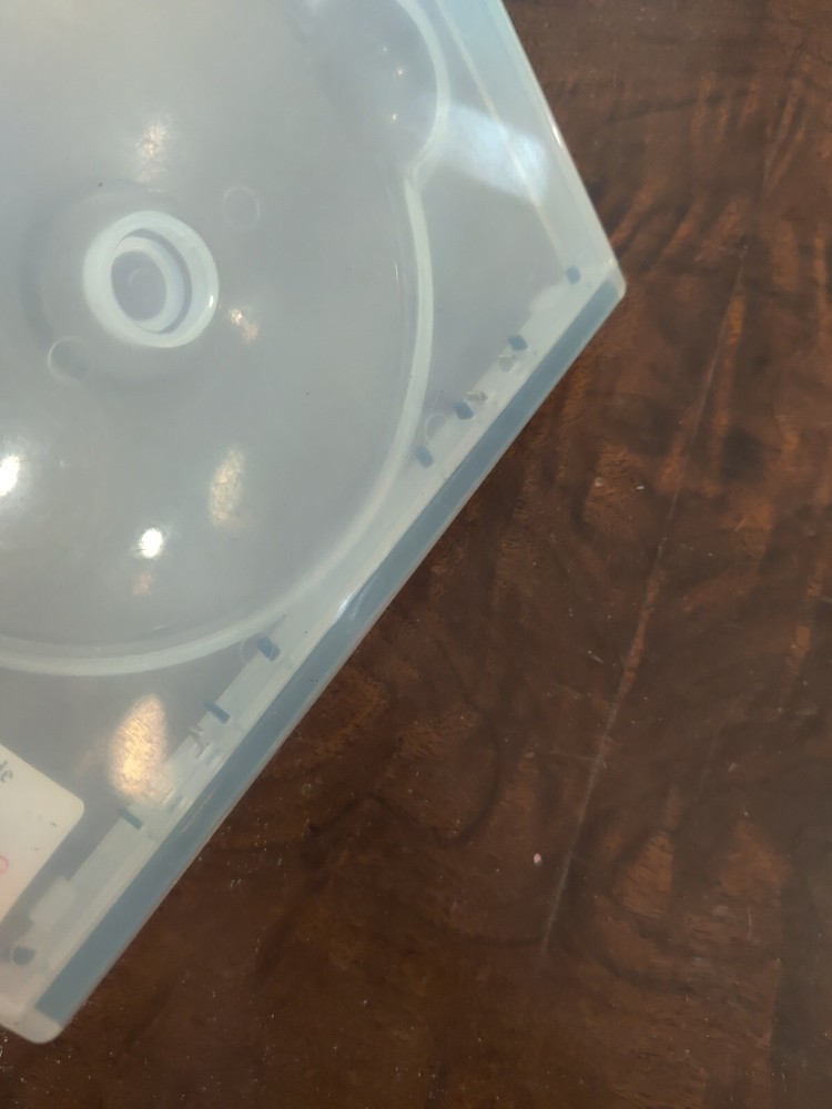 DVD Empty Cases Lot 4 Clear Single Disc USED Security Locked Case