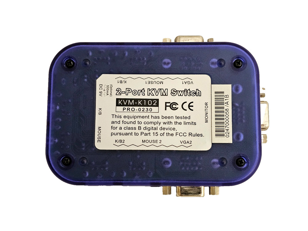 2-Port KVM Switch KVM-K102 Pro-0230