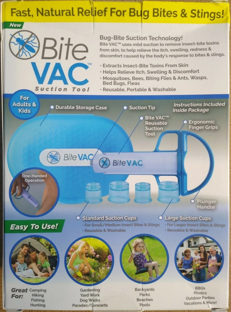 Bite Vac Suction Tool Easy to use 850017525047