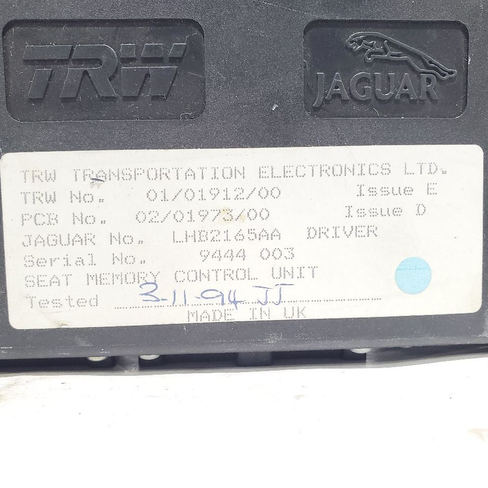 1994 1995 1996 Jaguar XJS OEM Driver Seat Memory Control