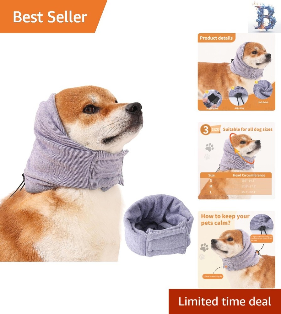 Adjustable Dog Ear Muffs - Protect Sensitive Ears from Noise & Cold Weather